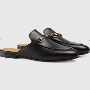 GUCCI Women’s Princetown Leather Slipper